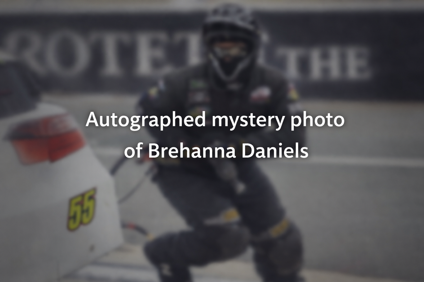 OPTION 2: Personalized Autographed 5 x 7 photo - Brehanna Daniels